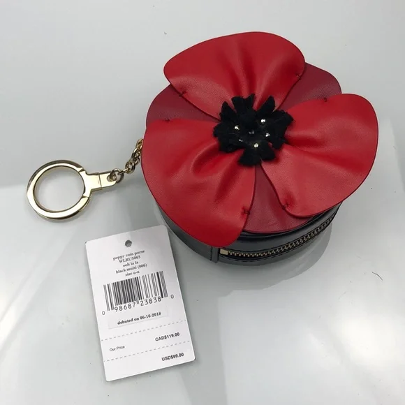 Kate Spade Poppy Coin Purse - Picture 1 of 5